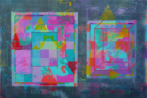 Neil Payne, painting